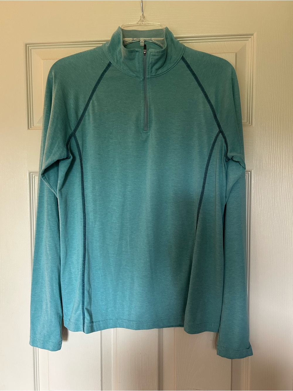 Orvis Teal Half-Zip Performance Pullover